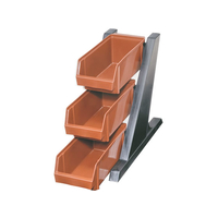 弁慶 BK オーガナイザー 3段1列 ブラウン FC80466