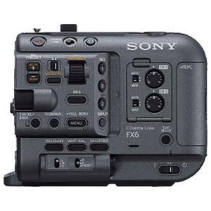 SONY Cinema Line カメラ FX6 ブラック ILME-FX6VK-イメージ10