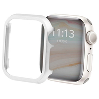 GAACAL Apple Watch Series 1-3 [38mm]用メタリックフレーム シルバー W00114S1