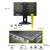 I・Oデータ USB Type-C搭載&フリースタイルスタンド採用 21．5型 液晶ディスプレイ ブラック LCD-C222SDB-F-イメージ3