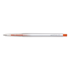 三菱鉛筆 スタイルフィット ゲルインクボールペン ノック式(リフィル入) 0．38mm マンダリンオレンジ UMN1393838-イメージ1