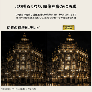 LGエレクトロニクス 55V型4Kチューナー内蔵4K対応有機ELテレビ OLED55C6PJA-イメージ9