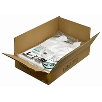 紺屋商事 レジ袋乳白 300(440)×530(100枚×10冊) FCF206J-64-9609-98