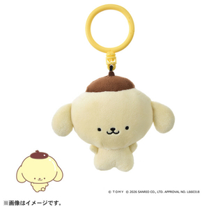 タカラトミー ぷにコミュ ぷにぬいキーチェーン ポムポムプリン プリンのぷにるんず ﾌﾟﾆｺﾐﾕﾌﾟﾆﾇｲｷ-ﾁｴ-ﾝﾎﾟﾑﾎﾟﾑ-イメージ1