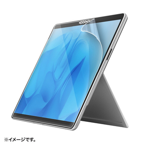 サンワサプライ Surface Pro 9用ブルーライトカット液晶保護指紋反射防止フィルム LCD-SF11BCAR-イメージ2