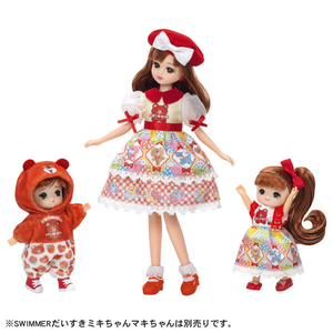 タカラトミー リカちゃん LD-16 SWIMMERだいすきリカちゃん リカちゃん LD16SWIMMERﾀﾞｲｽｷﾘｶﾁﾔﾝ-イメージ3