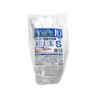 ミタニコーポレーション ウレタン背抜き手袋 ファインフィット 10双入 S FCG011V-220287