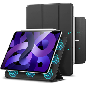 ESR iPad Air(第5/4世代)用Reboundマグネットケース Rebound Magnetic with Clasp Black ESR089-イメージ1