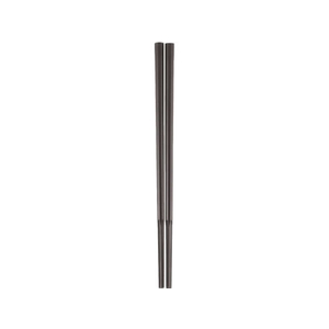 曙産業 10角ぐる麺箸 極太 23cm 黒 FC59654-GM-4051-イメージ1