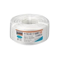トラスコ中山 TRUSCO　ナイロンロープ　金剛打　線径6mmX長さ20m R-620NK