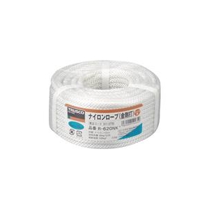 トラスコ中山 TRUSCO　ナイロンロープ　金剛打　線径6mmX長さ20m R-620NK-イメージ1