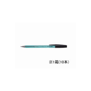ゼブラ ニューハードケアS 黒 10本 1箱(10本) F815339-BNR2-BK-イメージ1