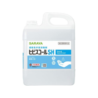 サラヤ 速乾性手指消毒剤 ヒビスコールSH 5L カップ&ノズル付 F043203-42308