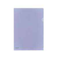リヒトラブ カラークリヤーホルダー A4 青藤 50枚 FC40783-F78-15
