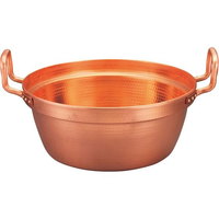 丸新銅器 EBM 銅 段付鍋 錫引きなし 30cm FC929KX-0020510