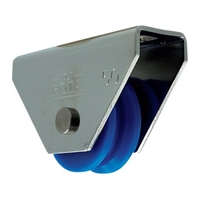 ヨコヅナ ロタ・MC防音重量戸車 50mm V型 WMS-0505 FC845TV-3682865
