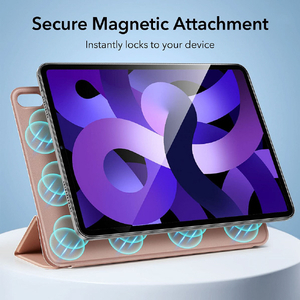 ESR iPad Air(第5/4世代)用Reboundマグネットケース Rose Gold ESR090-イメージ3