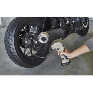 アイリスオーヤマ 充電式エアコンプレッサ10．8V サンドベージュ JAC10TC-イメージ3