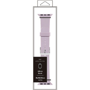 藤本電業 Apple Watch 41mm/40mm/38mm用シリコンバンド ダスティピンク WAB-12DP40-イメージ1