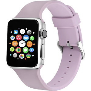 藤本電業 Apple Watch 41mm/40mm/38mm用シリコンバンド ダスティピンク WAB-12DP40-イメージ2