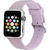 藤本電業 Apple Watch 41mm/40mm/38mm用シリコンバンド ダスティピンク WAB-12DP40-イメージ2