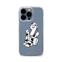 168cm iPhone 13 Pro用ハイブリッドクリアケース White Olly with パジャマ 168265I13P