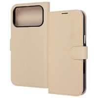 レイ・アウト iPhone 17 Pro Max用手帳型レザーケース シンプル マグネット RT-P55ELC1/BE