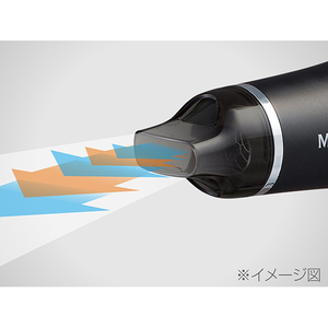 KOIZUMI ダブルファンドライヤー モンスター ブラック KHD-W760/K-イメージ4