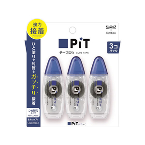 トンボ鉛筆 テープのり ピットパワーC 本体 3個パック F177597-HPA-325-イメージ1