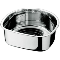 ヒロショウ D型洗いおけ (ゴム脚付) FCD1037-AOD-30