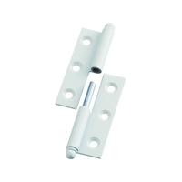 トラスコ中山 TRUSCO スチール製抜き差し蝶番 左用 (1組(袋)=2個入) FC846EW-3007081