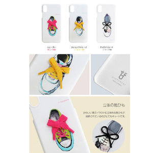 Happymori iPhone XS/X用ケース New Vivid Bar ランニングシューズ HM10265I8-イメージ3