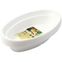 まるき フレッシュ&フレッシュ カレー皿 10枚 FC54030-01614