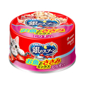 ユニ・チャーム 銀のスプーン 缶 お魚とささみミックス しらす 70g FC32333