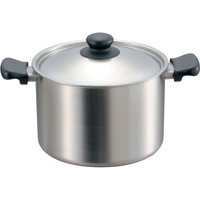 佐藤商事 柳宗理 18-8 両手鍋 深型 つや消 22cm FC700LF-2303800