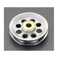 エスコ ロープシーブ ステンレス製 32×6.3×6.3mm FCZ0287-EA987SL-1