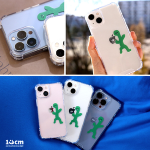 168cm iPhone 13 Pro用ハイブリッドクリアケース Olly with リンゴ 168266I13P-イメージ14