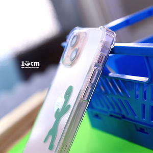 168cm iPhone 13 Pro用ハイブリッドクリアケース Olly with リンゴ 168266I13P-イメージ15