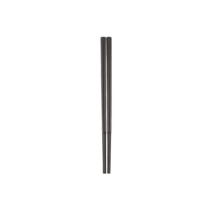 曙産業 10角ぐる麺箸 極太 21cm 黒 FC59656-GM-4050-イメージ1