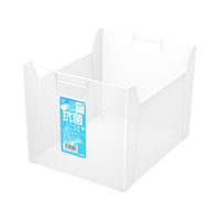 ナカバヤシ 抗菌ファイルボックス A4ダブル クリアホワイト FCJ442E-FBK-E05-CW