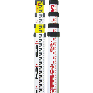 シンワ測定 アルミスタッフ２＿５ｍ４段 73266-イメージ4