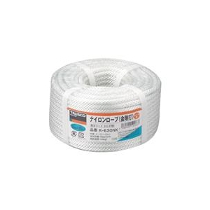 トラスコ中山 TRUSCO　ナイロンロープ　金剛打　線径6mmX長さ30m R-630NK-イメージ1