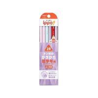 トンボ鉛筆 ippo! 低学年用かきかた鉛筆 三角B 2B 12本 FCE492U-MP-SEPB01-2B