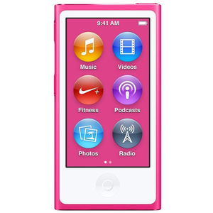 iPod nano 第７世代　 MKMV2J/A [16GB ピンク] Apple MKMV2J/A iPod nano(第7世代) 16GB ピンク|エディオン公式通販