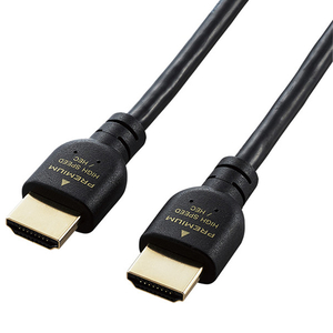 エレコム PremiumHDMIケーブル スタンダード(1.0m) オリジナル ブラック ED-HDPS14E10BKX エレコム PremiumHDMIケーブル スタンダード(1.0m) オリジナル ブラック ED-HDPS14E10BKX