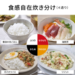 パナソニック 可変圧力IHジャー炊飯器 ホワイト SR-N310E-W-イメージ15
