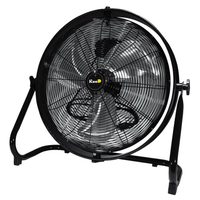 ReeD 大型工業扇風機 ブラック RDYF501GBK