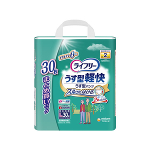 ユニ・チャーム F930825 ライフリーうす型軽快パンツ L 30枚