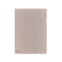リヒトラブ カラークリヤーホルダー A4 ベージュ 50枚 FC40784-F78-16