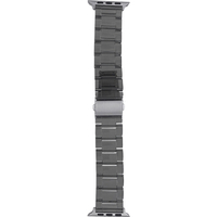 藤本電業 Apple Watch 45mm/44mm/42mm用レジンバンド スモーク WAB-11SM44